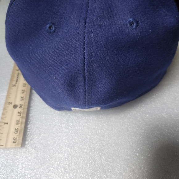 Los Angeles Dodgers New Era Authentic On-Field 59FIFTY Fitted Hat - BLUE CAMO - Picture 3 of 4